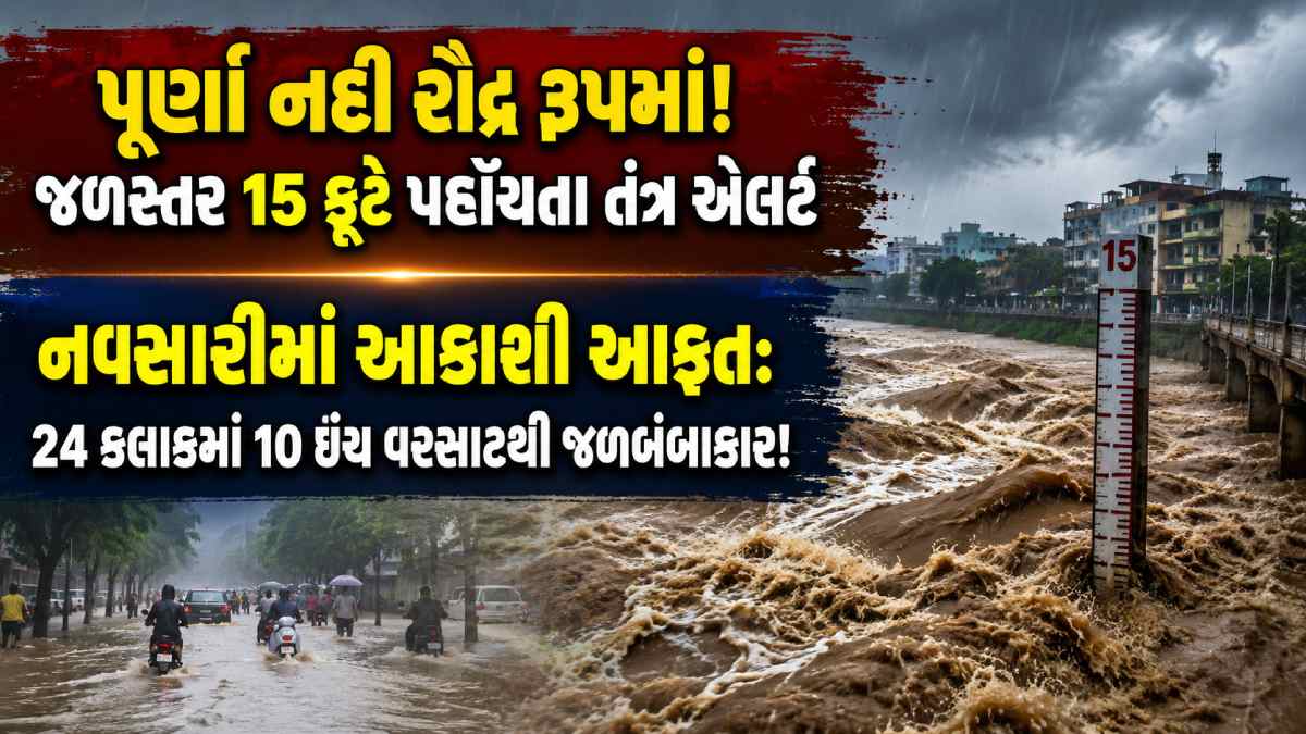 Purna River Water Level